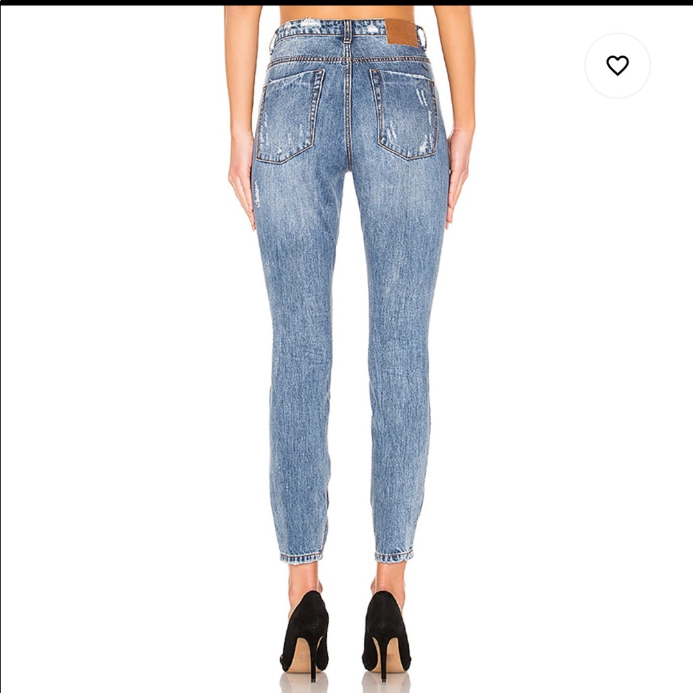 NWT One Teaspoon Freebirds High Waist Skinny Jean - Picture 3 of 12